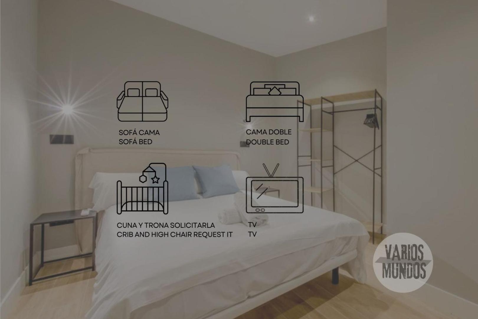 Urban And Central Apt 5Pax En Calle Silva-Gran Via E2 Мадрид Екстериор снимка